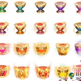 军鼓20组特效素材png