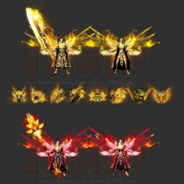 三职业王者通云逆火 男女衣服武器含首饰