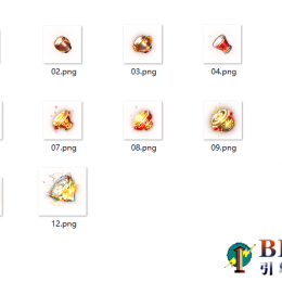 高清12个进阶战鼓素材(动态)