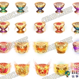 军鼓20组特效素材首饰