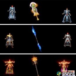 三职业复古剑甲带特效版BMP