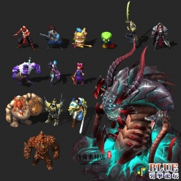 GW03-14套LOL英雄联盟怪物