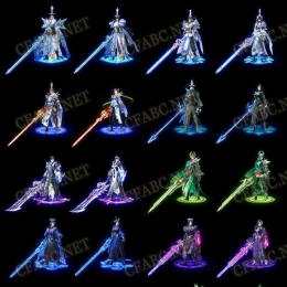 10套男女一体时装素材xx