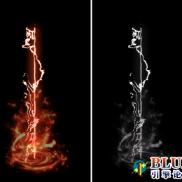 二组无字红黑光柱