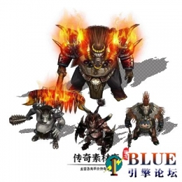 猪皇(附3个小怪) 高清怪物 360张齐全