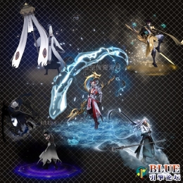 五组单职业武侠风剑甲一体时装